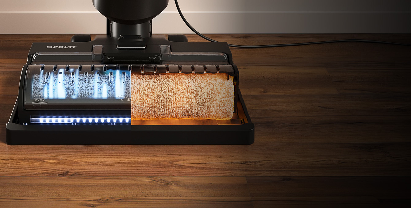 Autopulizia della base riscaldante